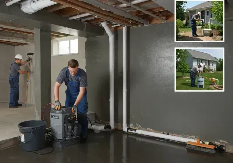 Basement Waterproofing and Flood Prevention process in Brownsville, KY